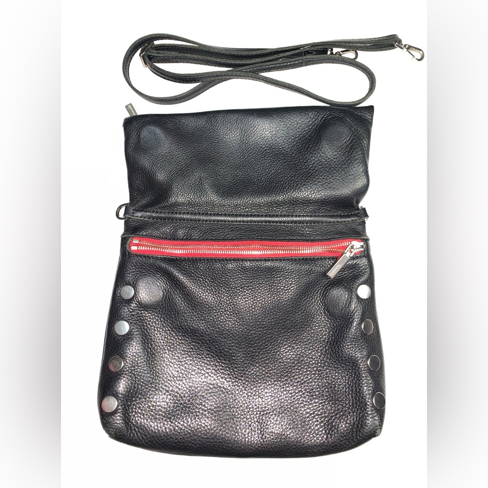 Hammitt purse black soft leather with riveting - Picture 7 of 15
